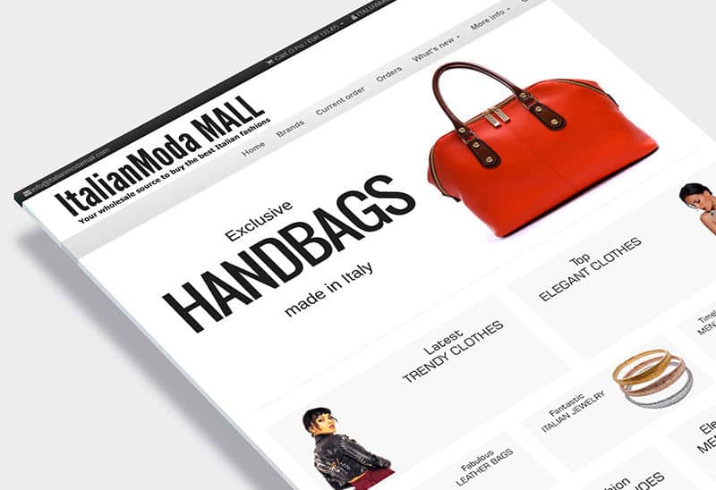 B2B MALL for resellers of Italian handbags wholesale: mad ein italy bags wholesale from manufacturters and brands